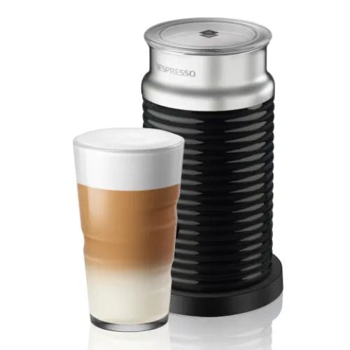 Nespresso Aeroccino 3 Milk Frother – Hot & Cold Foam Maker for Coffee | Original