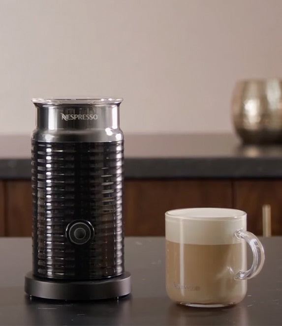 Nespresso Aeroccino 3 Milk Frother – Hot & Cold Foam Maker for Coffee | Original